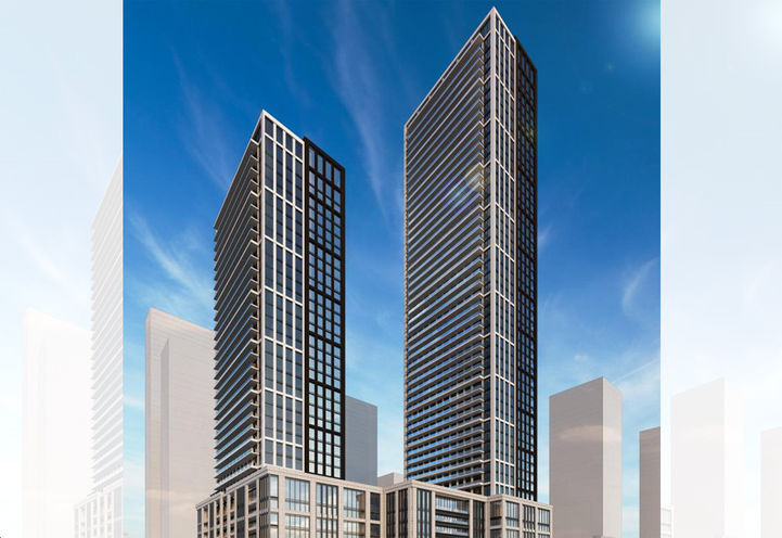 2200 Eglinton Ave East Condos Exterior View of Towers