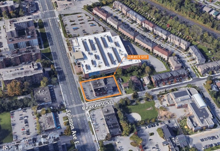 3150 Eglinton Ave East Condos Aerial View of Site Location