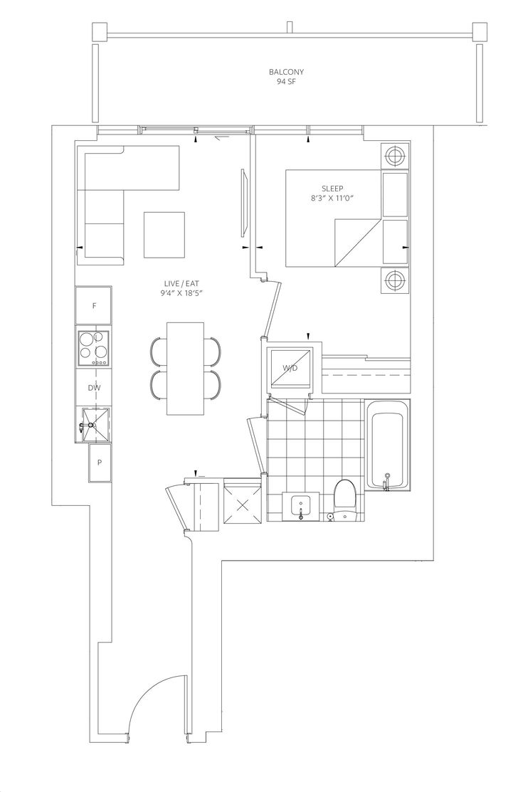 88 Queen Condos A2