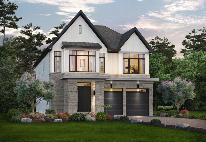 Angus Glen South Village  Orchid Elevation B 4000 Wellness Collection