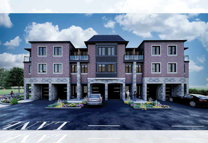 Harmony Crossing Towns Exterior View of Townhome Units