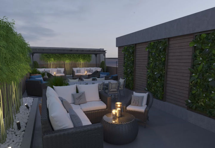 Johnathan Towns Rooftop Outdoor Space