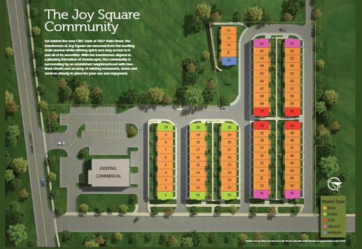 Joy Square Towns Site Plan