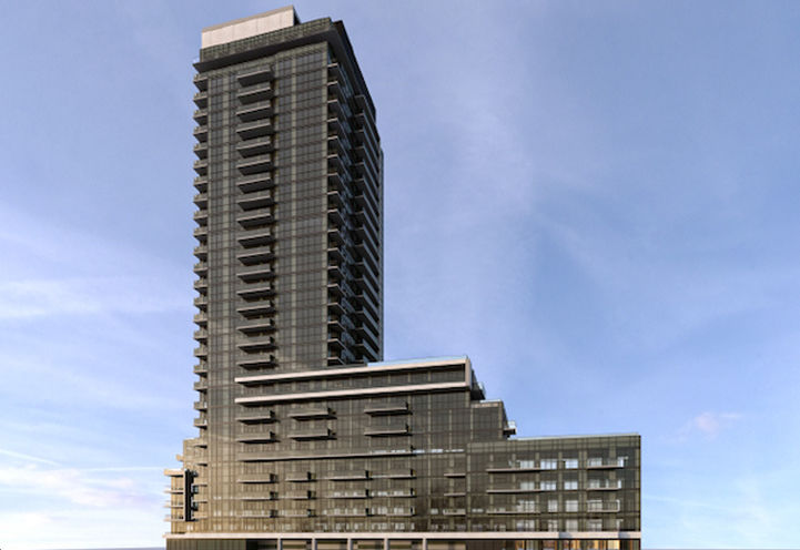 K01 Condos Exterior View of New Single Tower Design