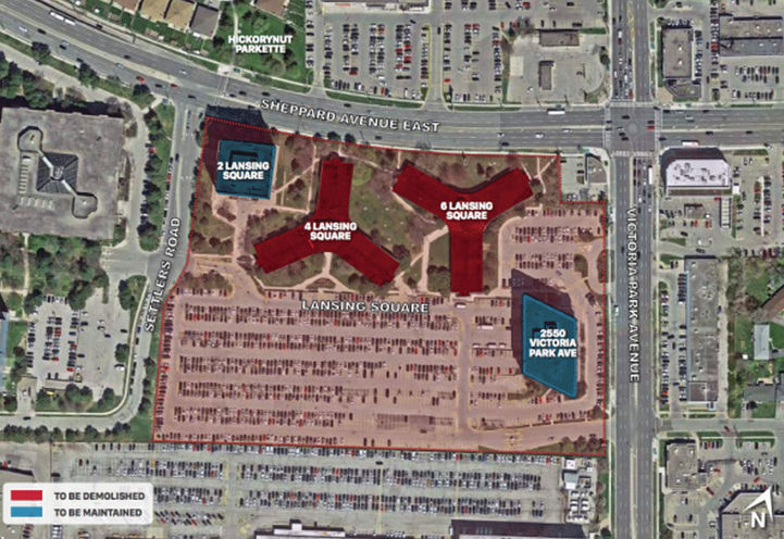 Proposed Location for Lansing Square Condos 4