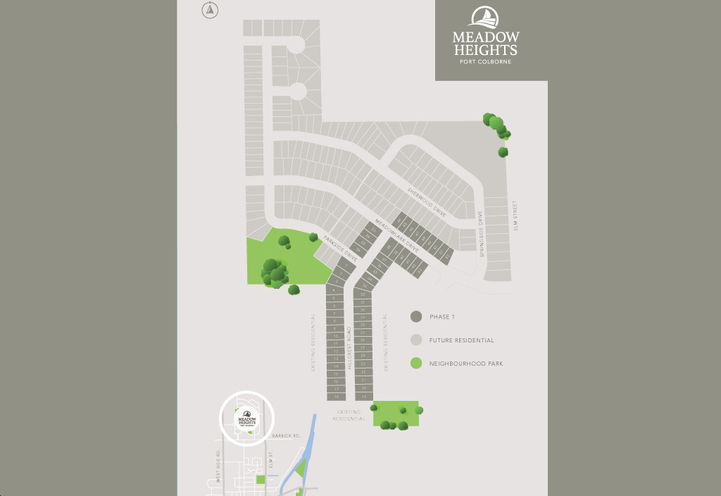 Meadow Heights Homes Site Plan