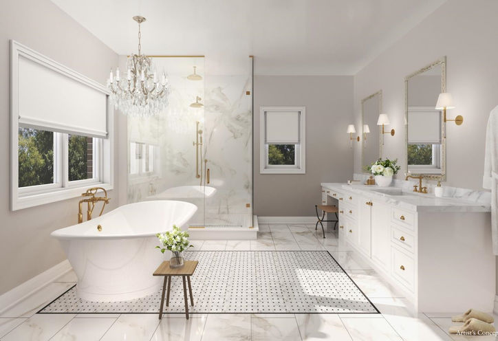 Bathroom Design at Monteverdi Estates