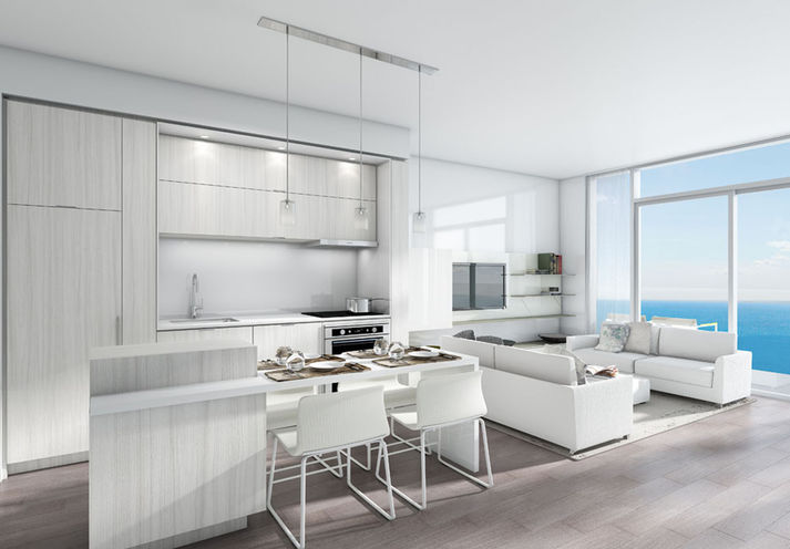 Interior Suite Features and Finishes at Nautique Lakefront Residences