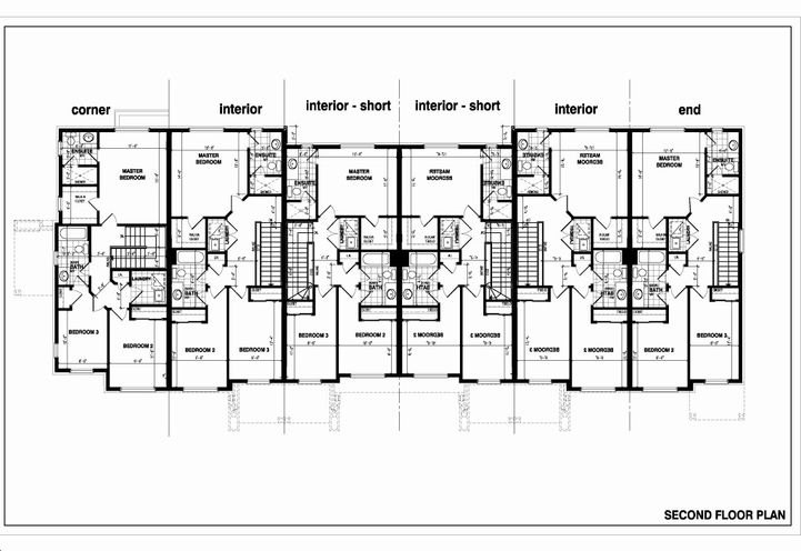 Niagara Meadows Towns 2nd Level Floor Plans