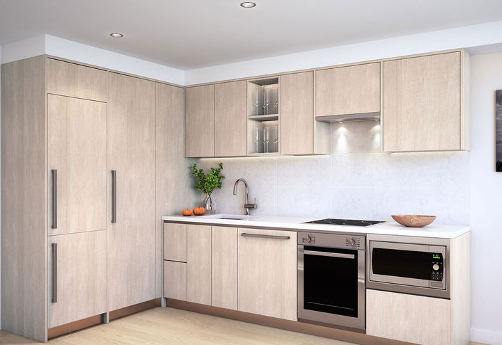 Kitchen Features and Finishes at Saison Condos