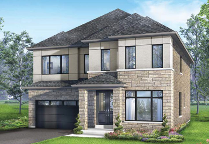 South Barrie Homes Exterior View of Detached Model