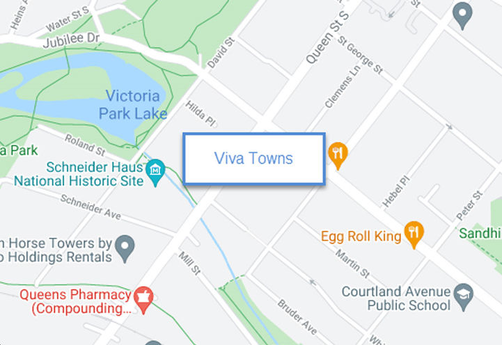 Viva Towns Map of Project Location